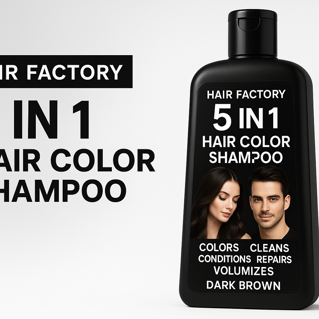 5-in-1 Hair Color Shampoo